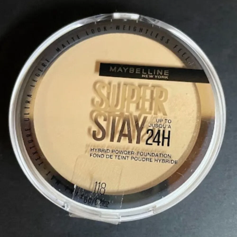 Maybelline Superstay 24hr Hybrid Powder-Foundation Shade 118